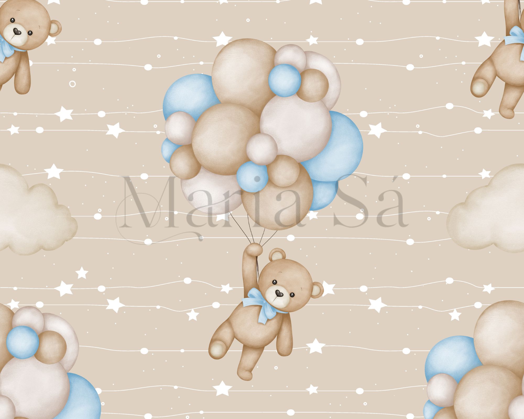 Ursinho Boho Menino 2400104