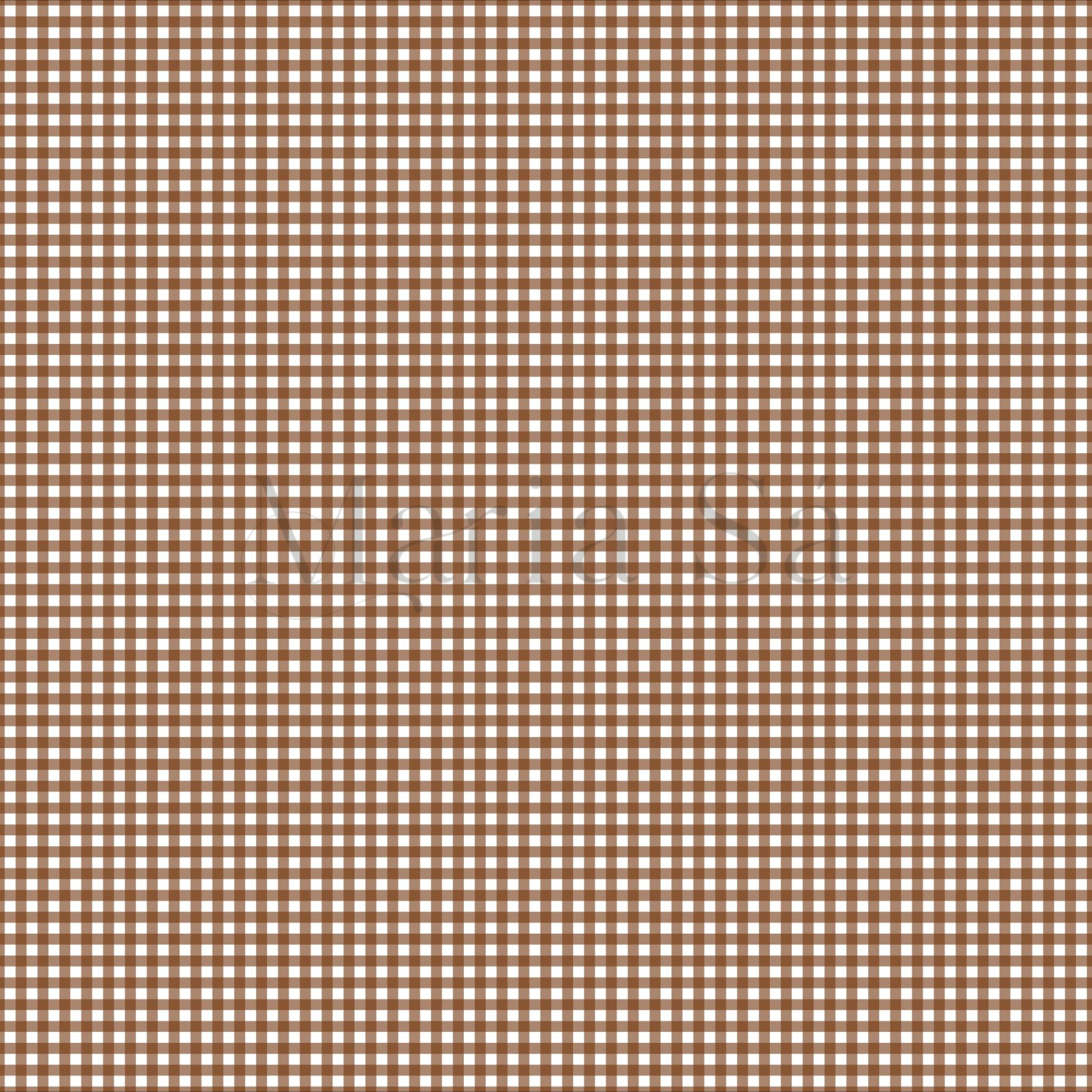 Pooh Xadrez Marrom 40011