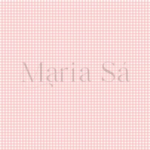 Ursinho ABC Xadrez Rosa 40034