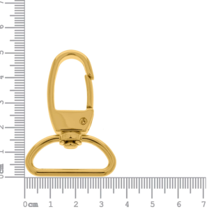 Alternative view of Mosquetão Ouro 53mm