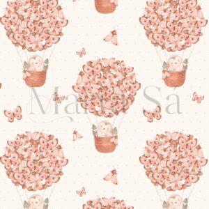 Aquarela Borboletas no Jardim 2400328