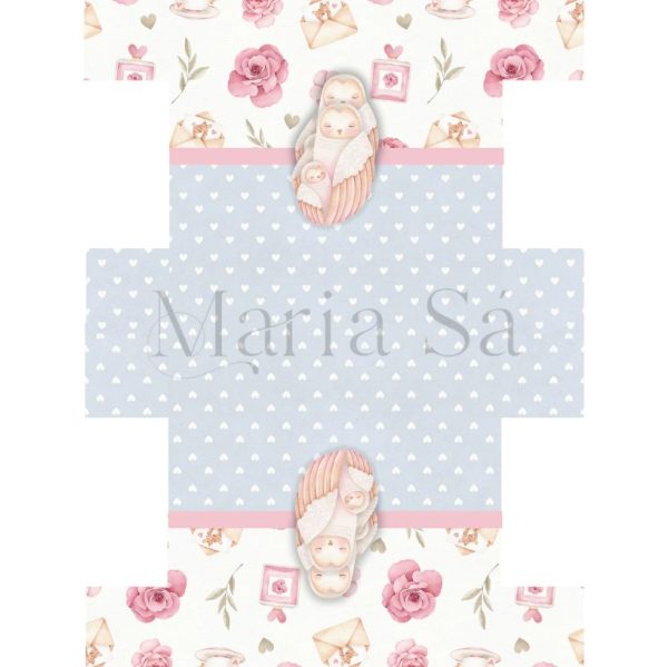 Tela Necessaire Dia das Mães Coruja 2500062