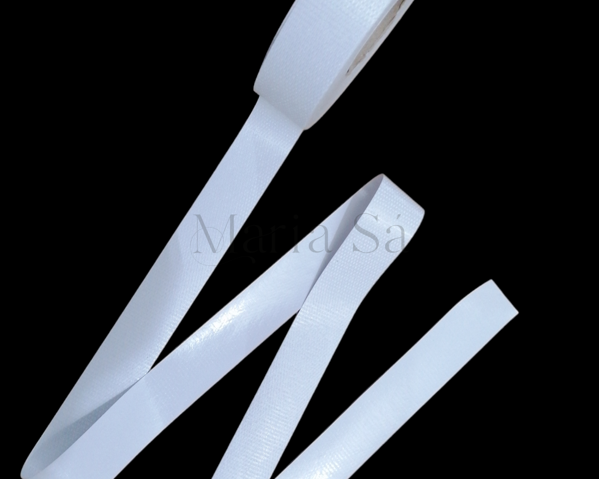 Viés Bagum Brilho - Branco 4 CM (30 M) - Image 3